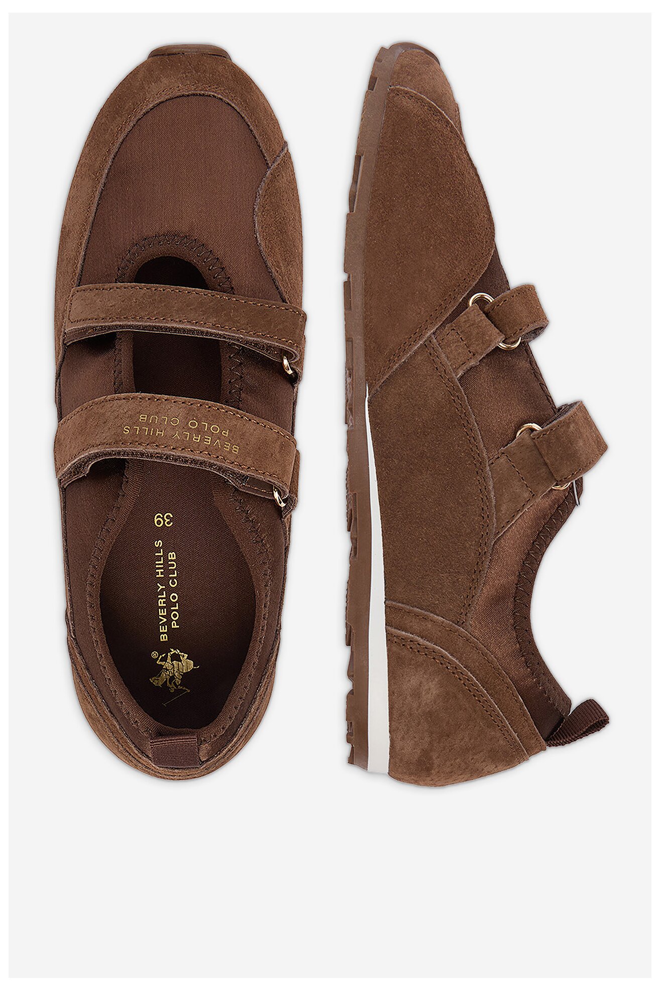 Sneakers Beverly Hills Polo Club CEO-6E1148-2 Brązowy