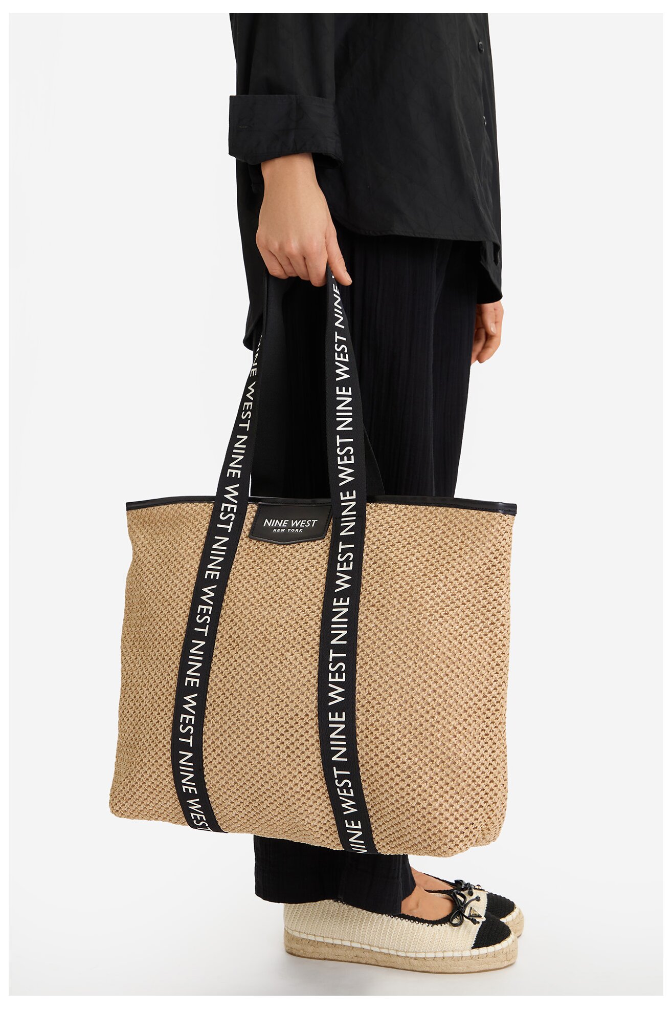 Дамска чанта NINE WEST CEO-AVENIA-LA374-4513-6 ЧЕРЕН