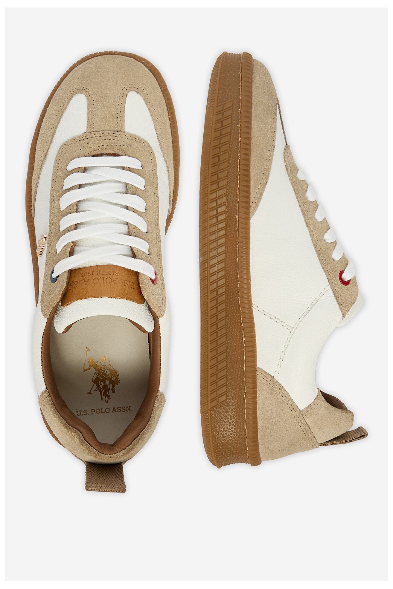 Сникърси U.S. POLO ASSN. EO-YANA001W/6SL1 БЯЛ