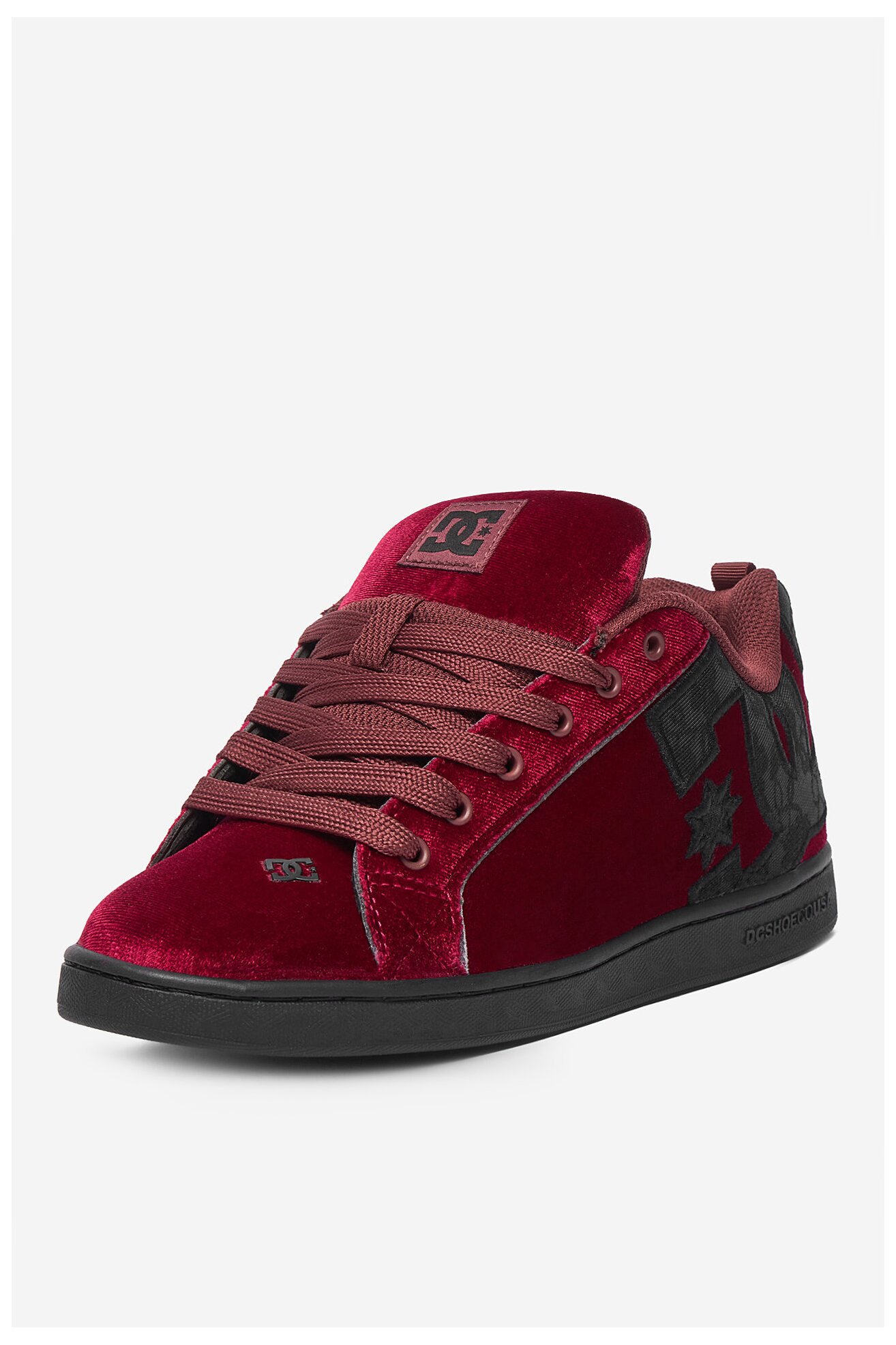Кросівки спортивні DC Shoes EO-COURT GRAFFIK LE DC02894601 СВІТЛО-БОРДОВИЙ