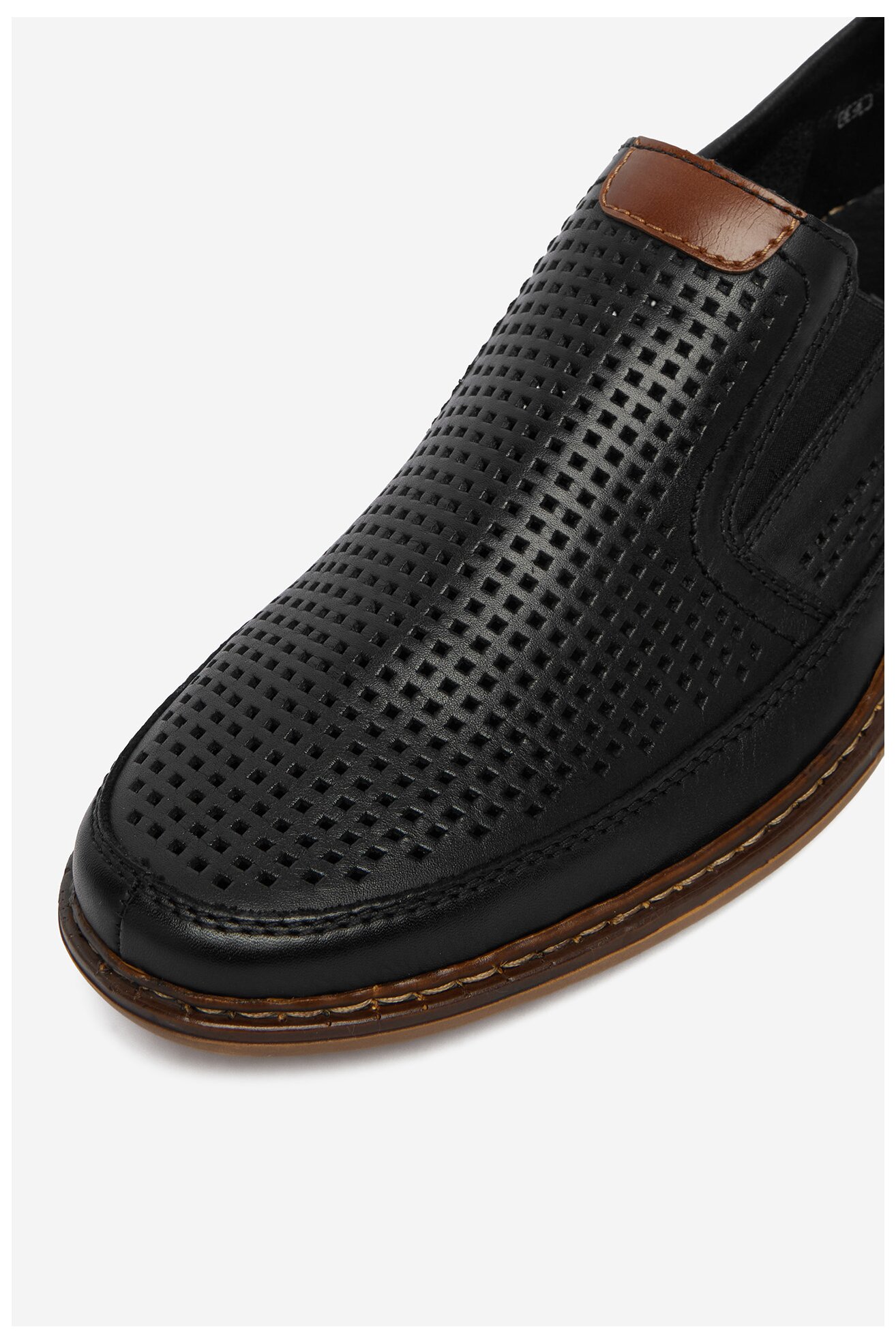 Półbuty Rieker CEO-13459-00 Czarny