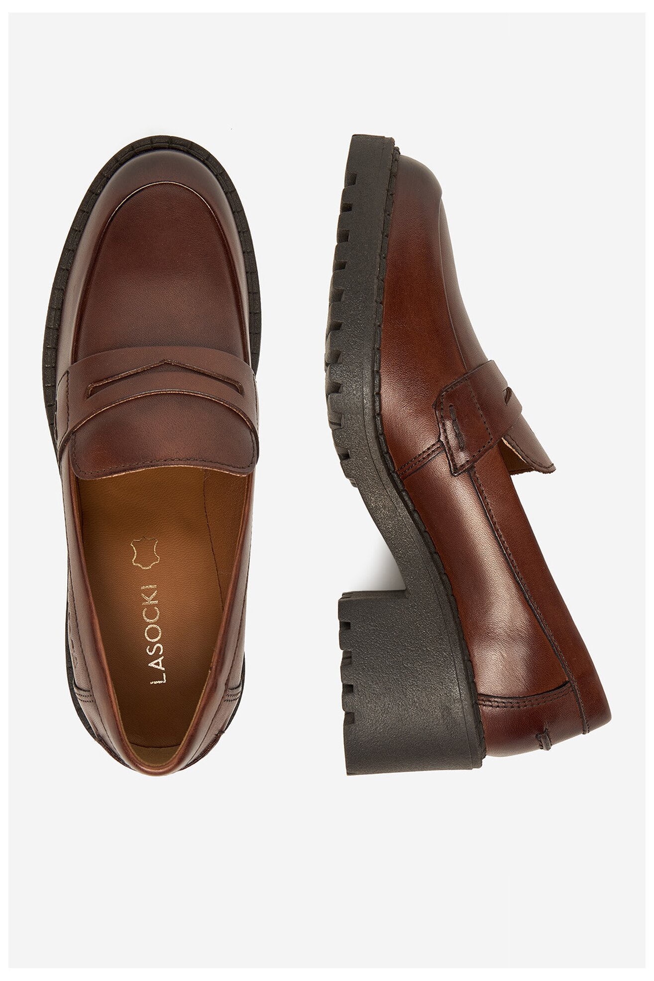 Mokaszin Lasocki CEO-WB-RONA-33 BARNA