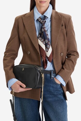 Сумка З Ремінцем Beverly Hills Polo Club CEO-BHPC-L-002-09 ЧОРНИЙ