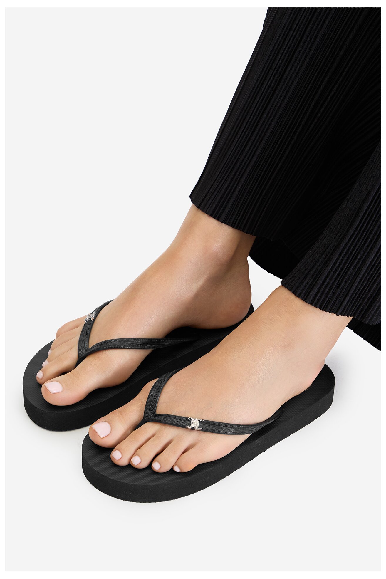 Шльопанець для басейну Juicy Couture CEO-800289 ЧОРНИЙ