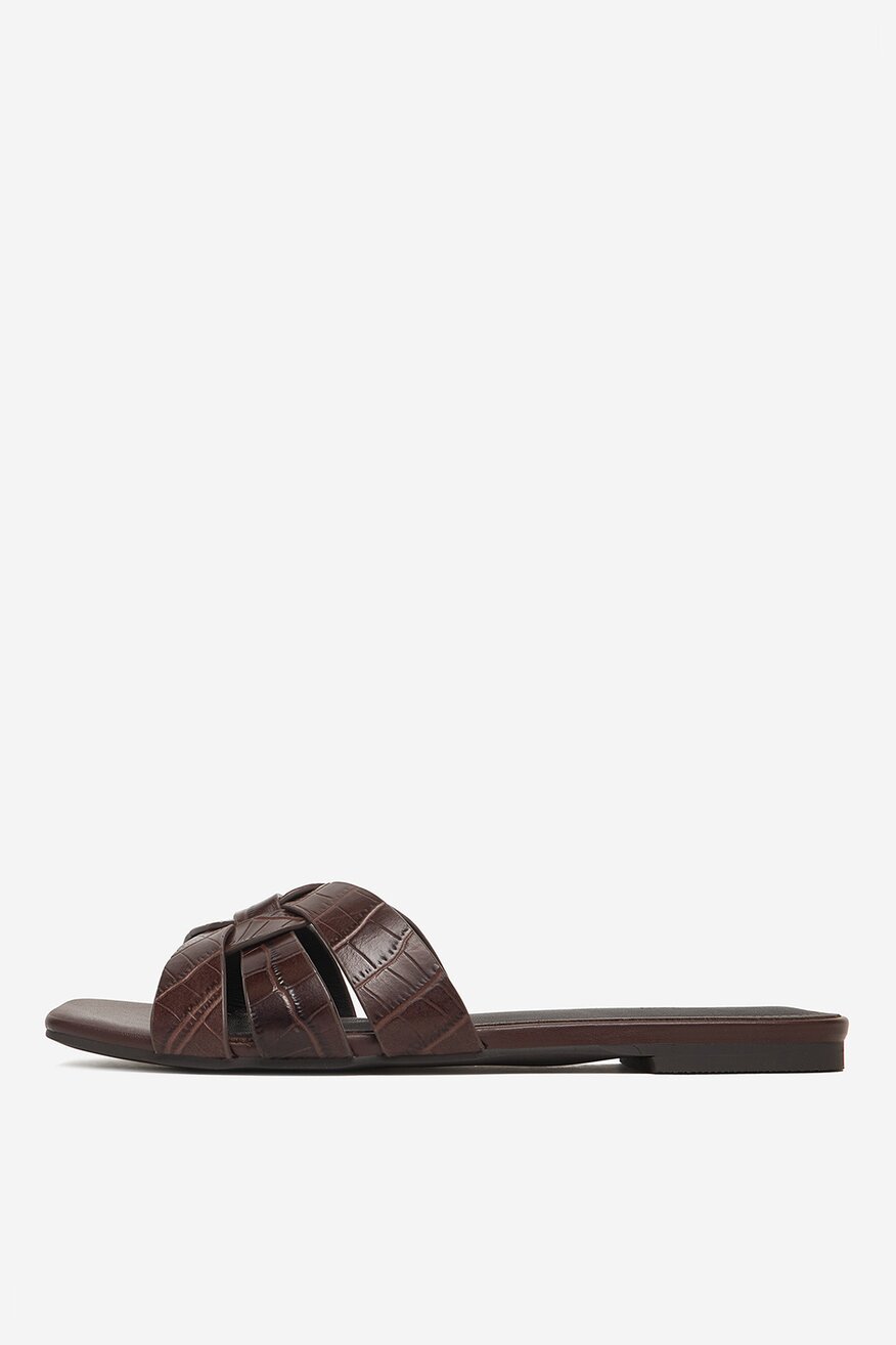 
                Gino Rossi - Klapki skórzane - 5907964051992