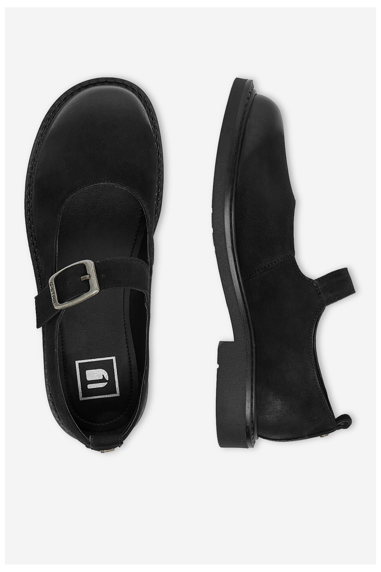 Балетки G-STAR RAW CEO-WI23-ROUND-04 ЧОРНИЙ