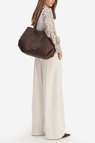 Сумка З Ремінцем Gino Rossi CEO-HADIJA-KY125 ТЕМНО-КОРИЧНЕВИЙ