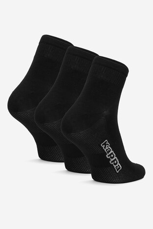 Čarape Kappa CEO_KR_FRESH_SS26 (3-PACK) CRNA