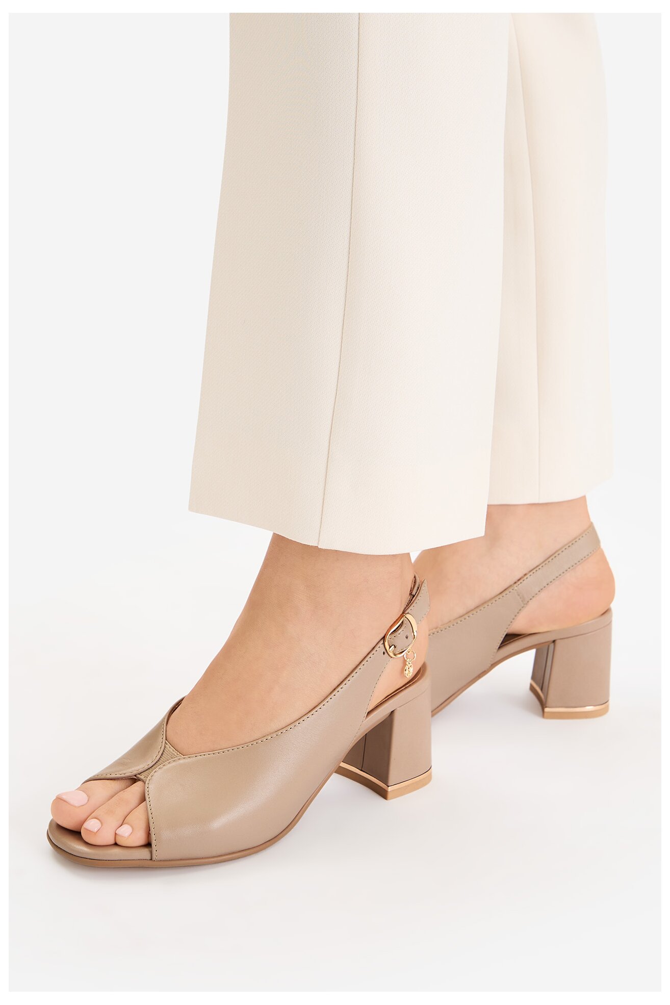 Sandały Lasocki CEO-WB-866-15 Beżowy