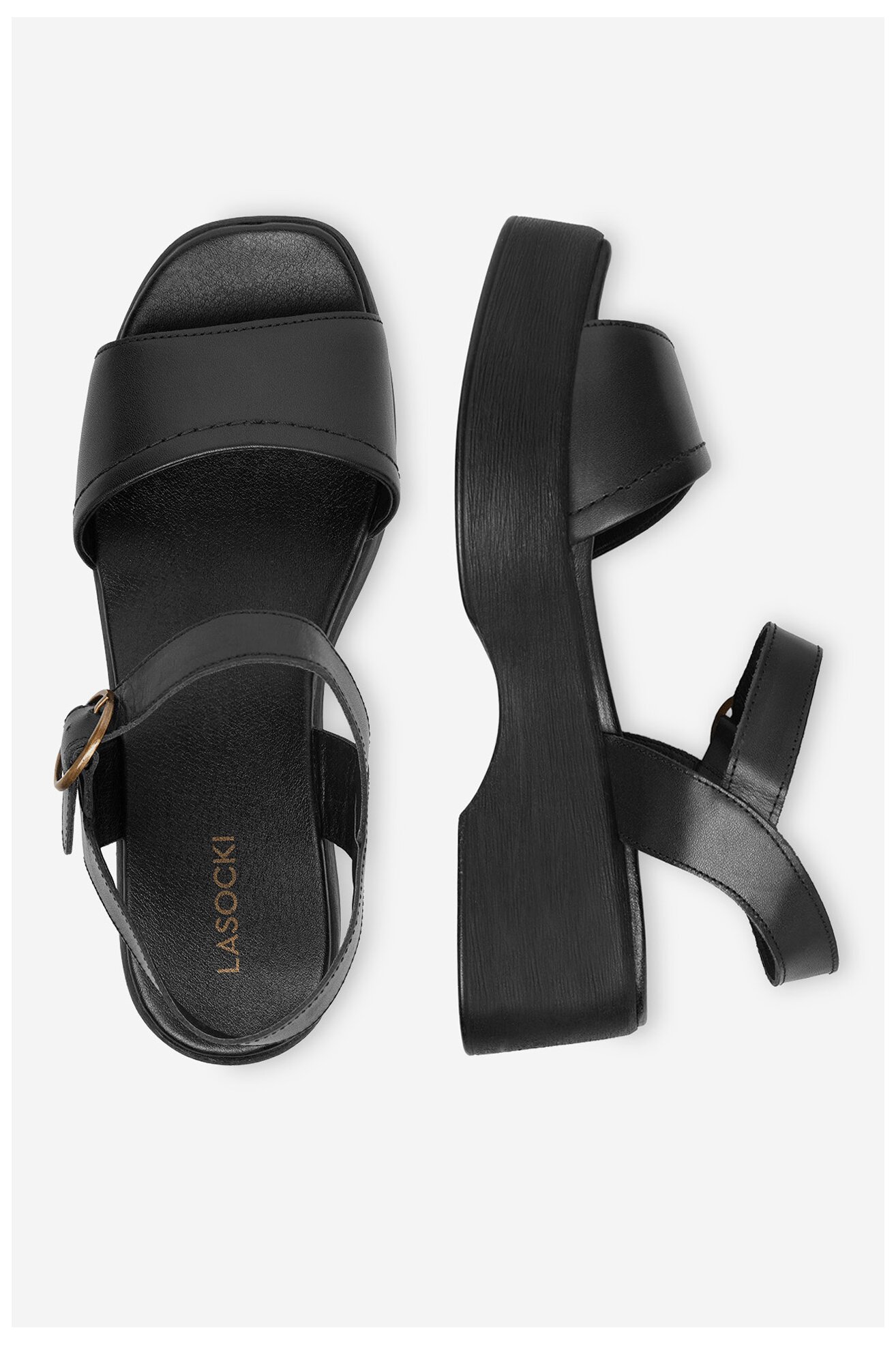 Sandały Lasocki CEO-WI23-NAGINA-10 Czarny