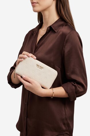 Гаманець Жіночий NINE WEST CEO-NW-W1-003-AW26 СІРИЙ