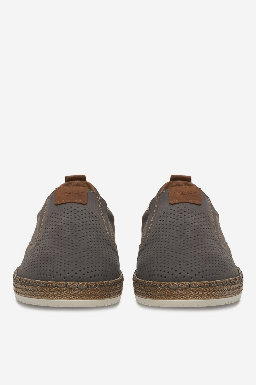 
                        Półbuty Rieker CEO-B5258-40 Szary ciemny - 5906751773543