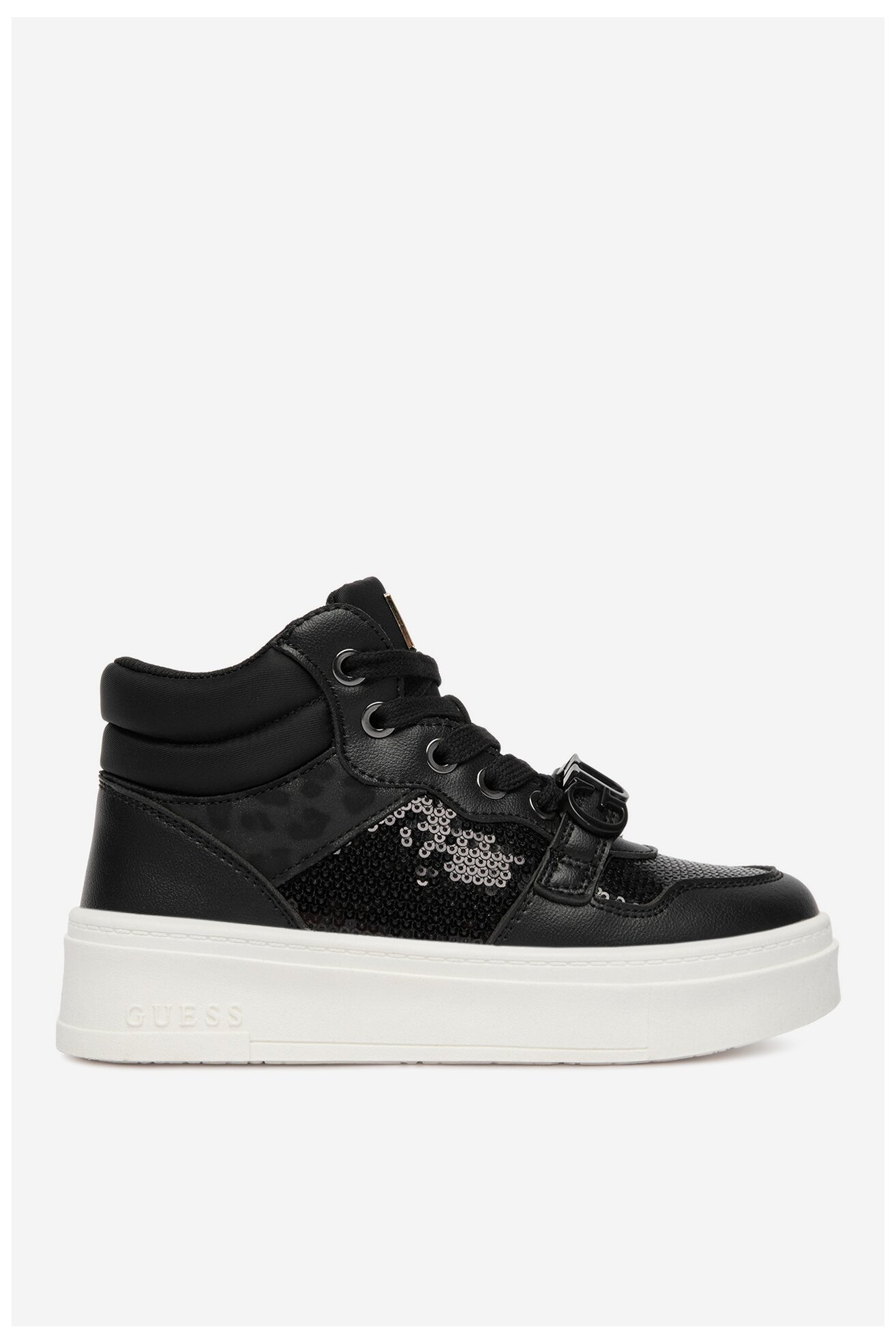 Sneakers GUESS CEOWB-AVO-357-05 Czarny