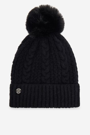 Шапка Жіноча NINE WEST CEO-NW-W3-002-AW26 ЧОРНИЙ