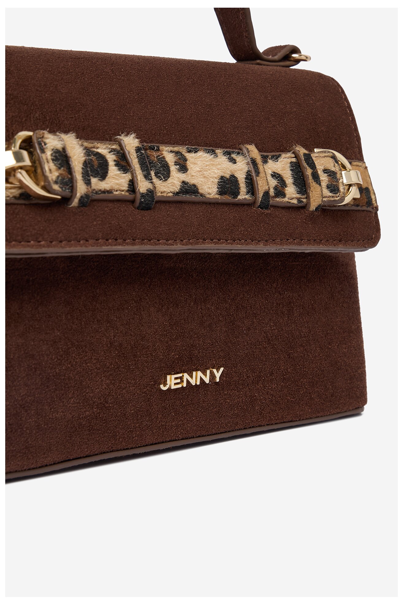 Сумка З Ремінцем Jenny CEO-JNY-M-009-10 КОРИЧНЕВИЙ
