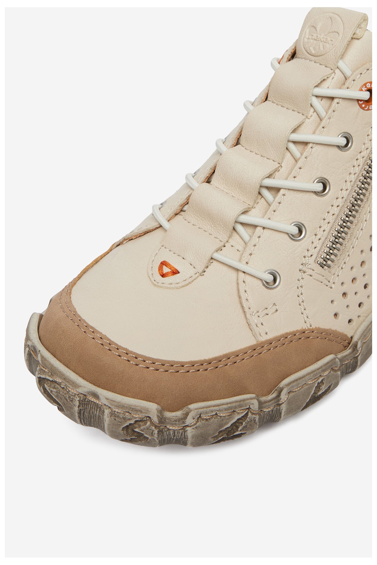 Półbuty Rieker CEO-L0355-61 Beżowy