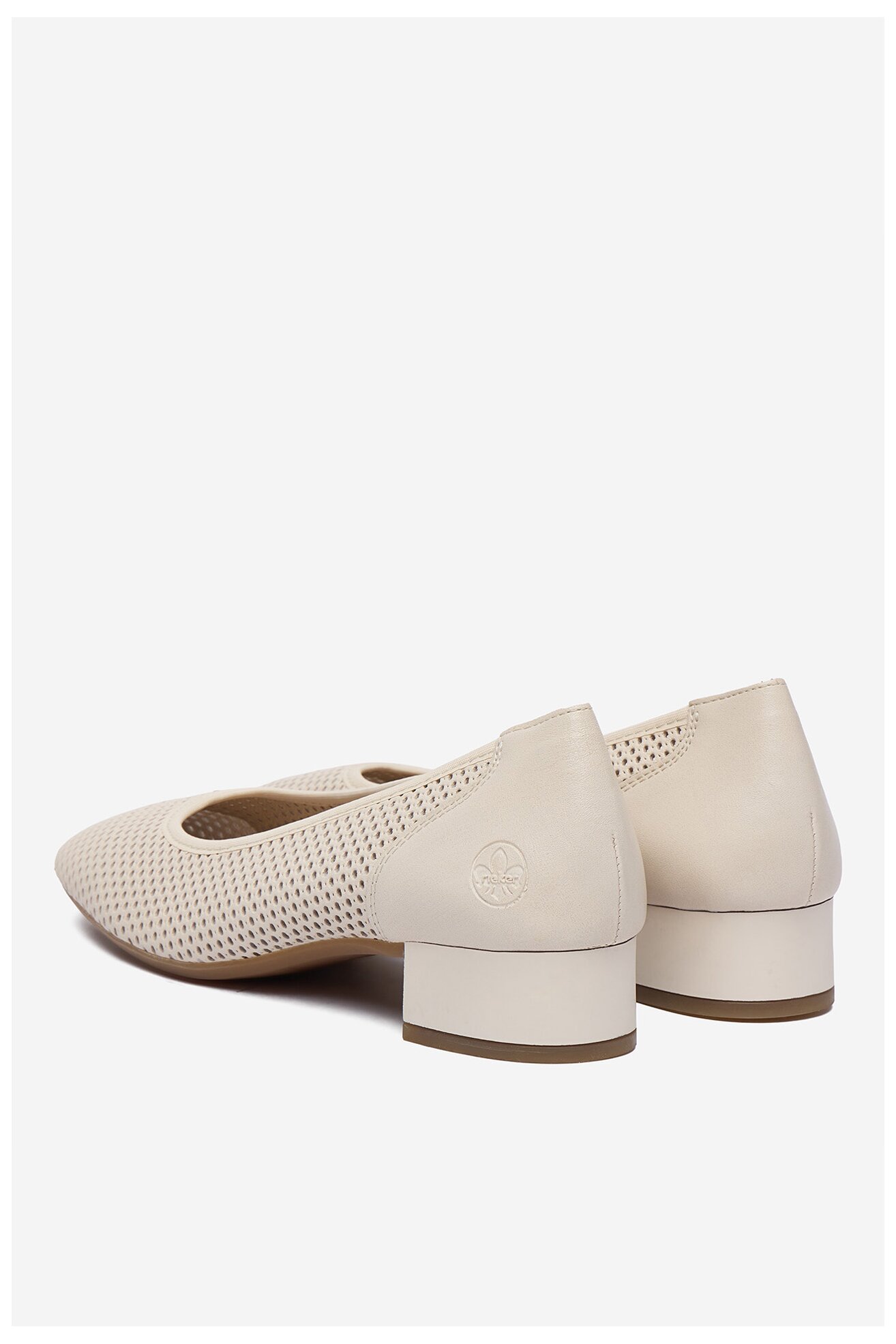 Czółenka Rieker CEO-43459-60 Beżowy