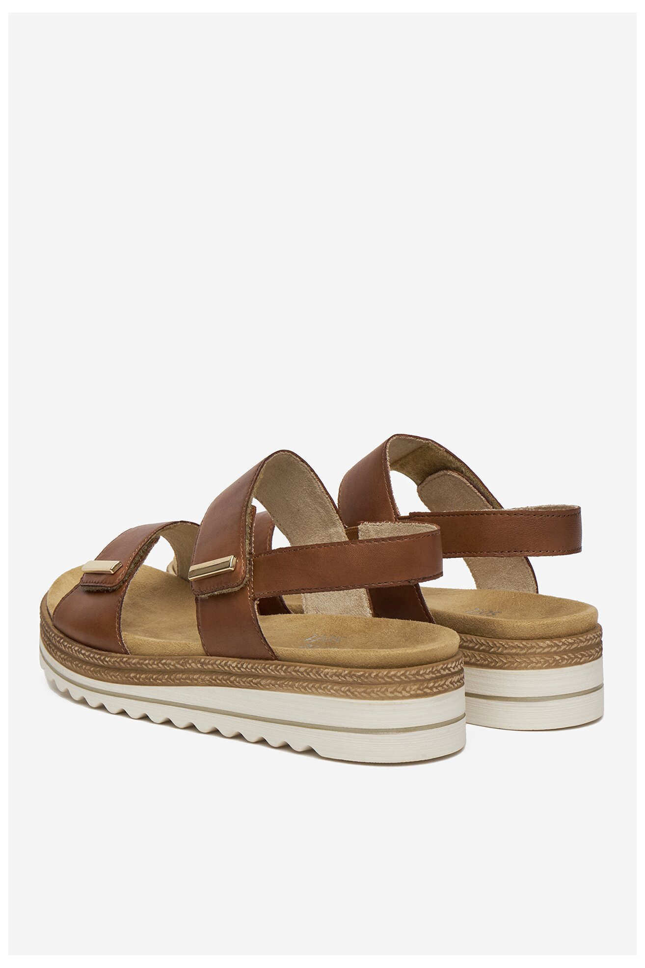 Sandały Remonte CEO-D0Q59-24 Brązowy