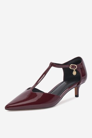 Туфлі-Човники NINE WEST CEO-CD25-123-2 СВІТЛО-БОРДОВИЙ