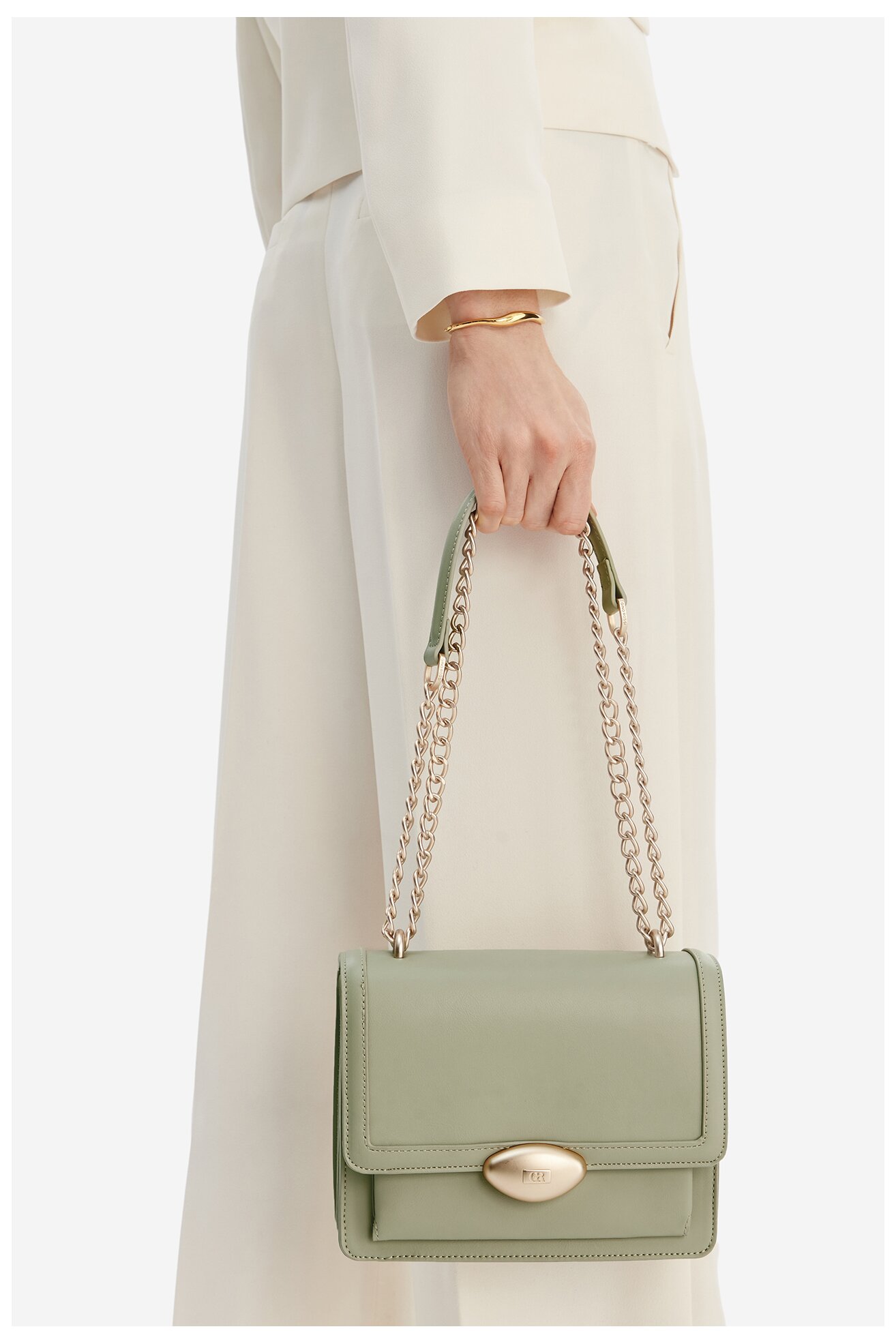 Torebka Gino Rossi EO-KY129 Oliwkowy jasny