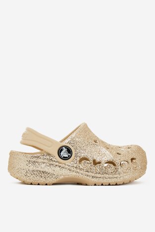 Папуче за базен Crocs C-BAYA GLITTER CLOG T 207014-11S ZLATNA