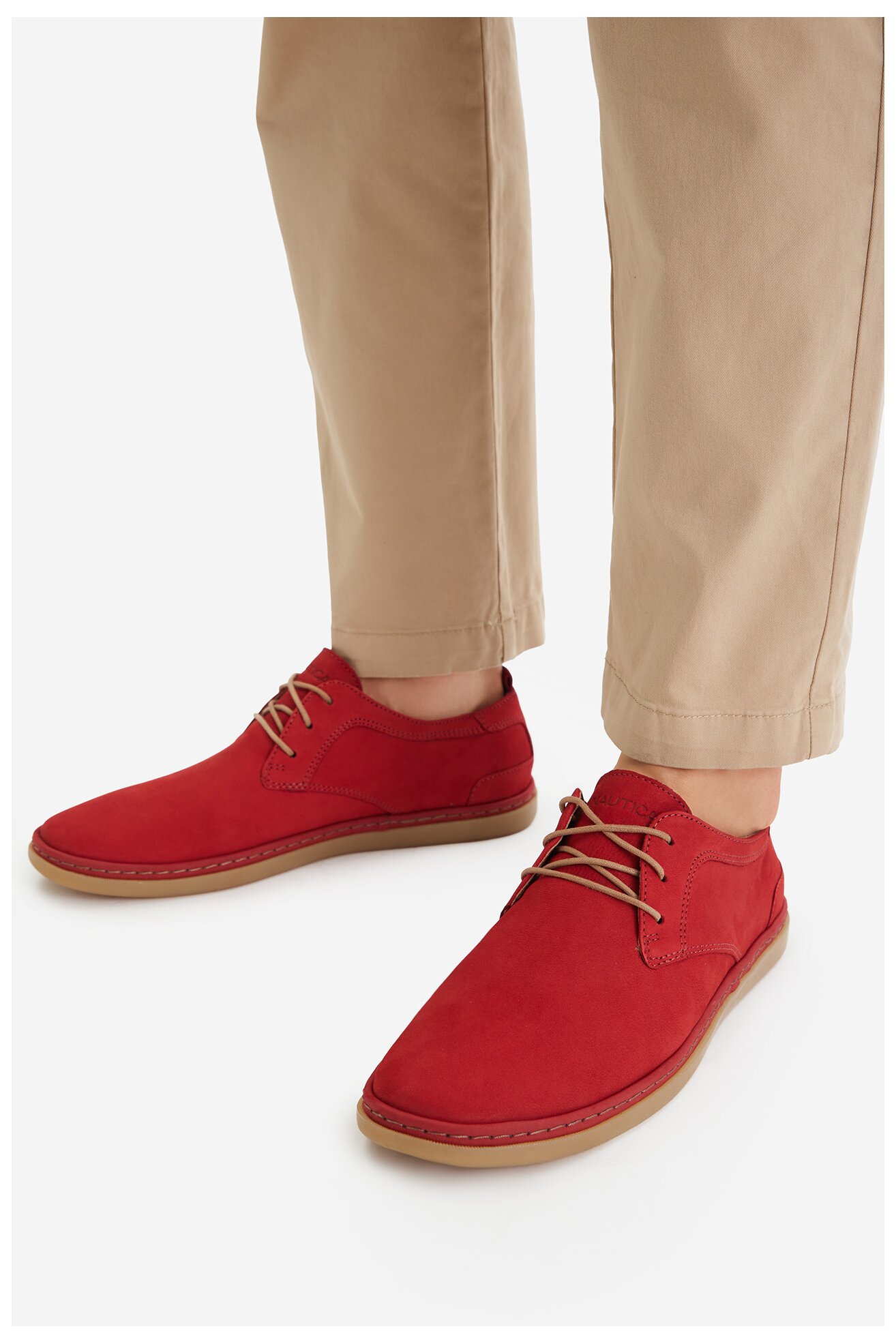 Półbuty NAUTICA CEO-VITO-04N MB Czerwony