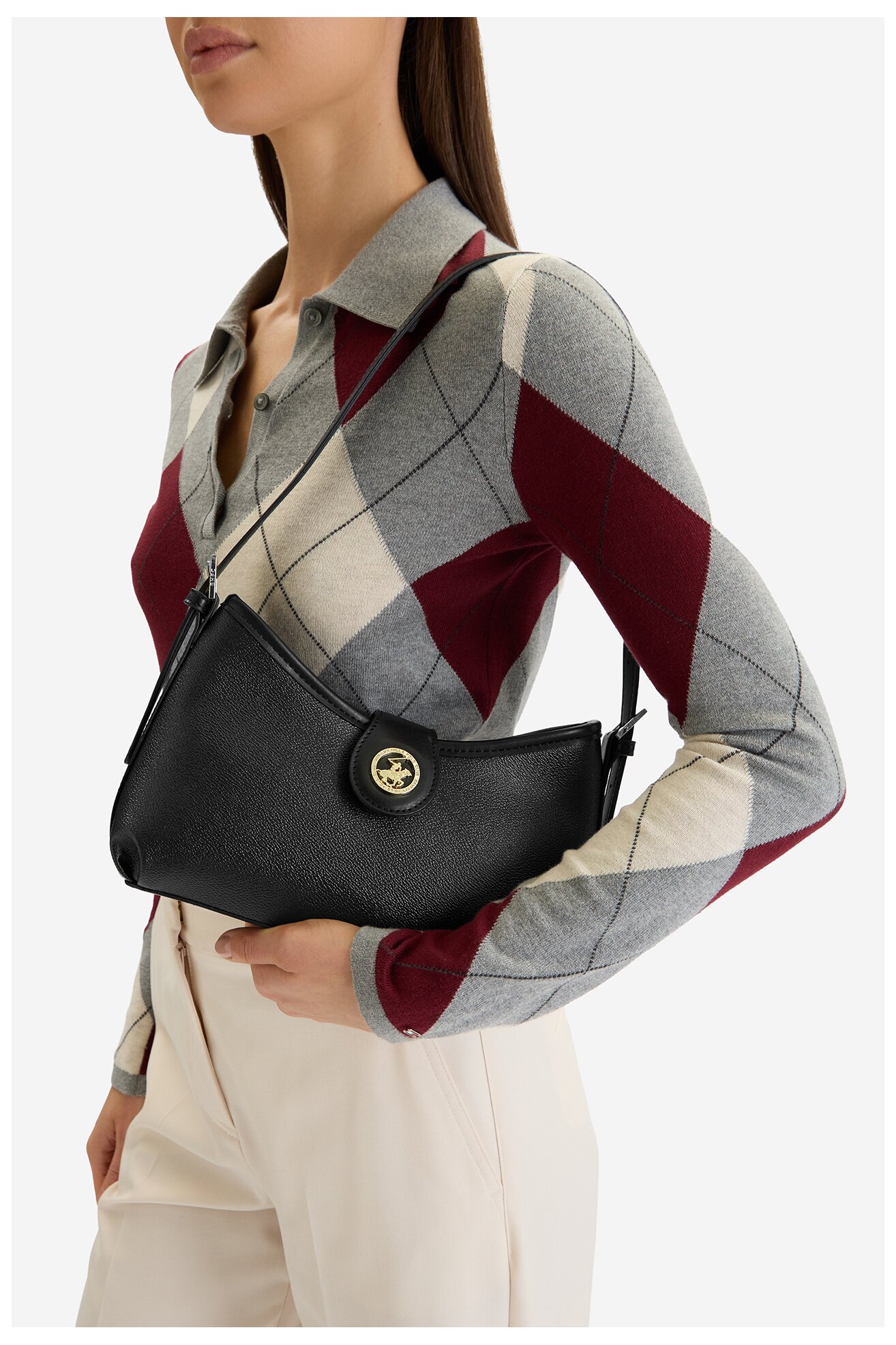 Torebka Beverly Hills Polo Club CEO-BHPC-L-015-09 Czarny