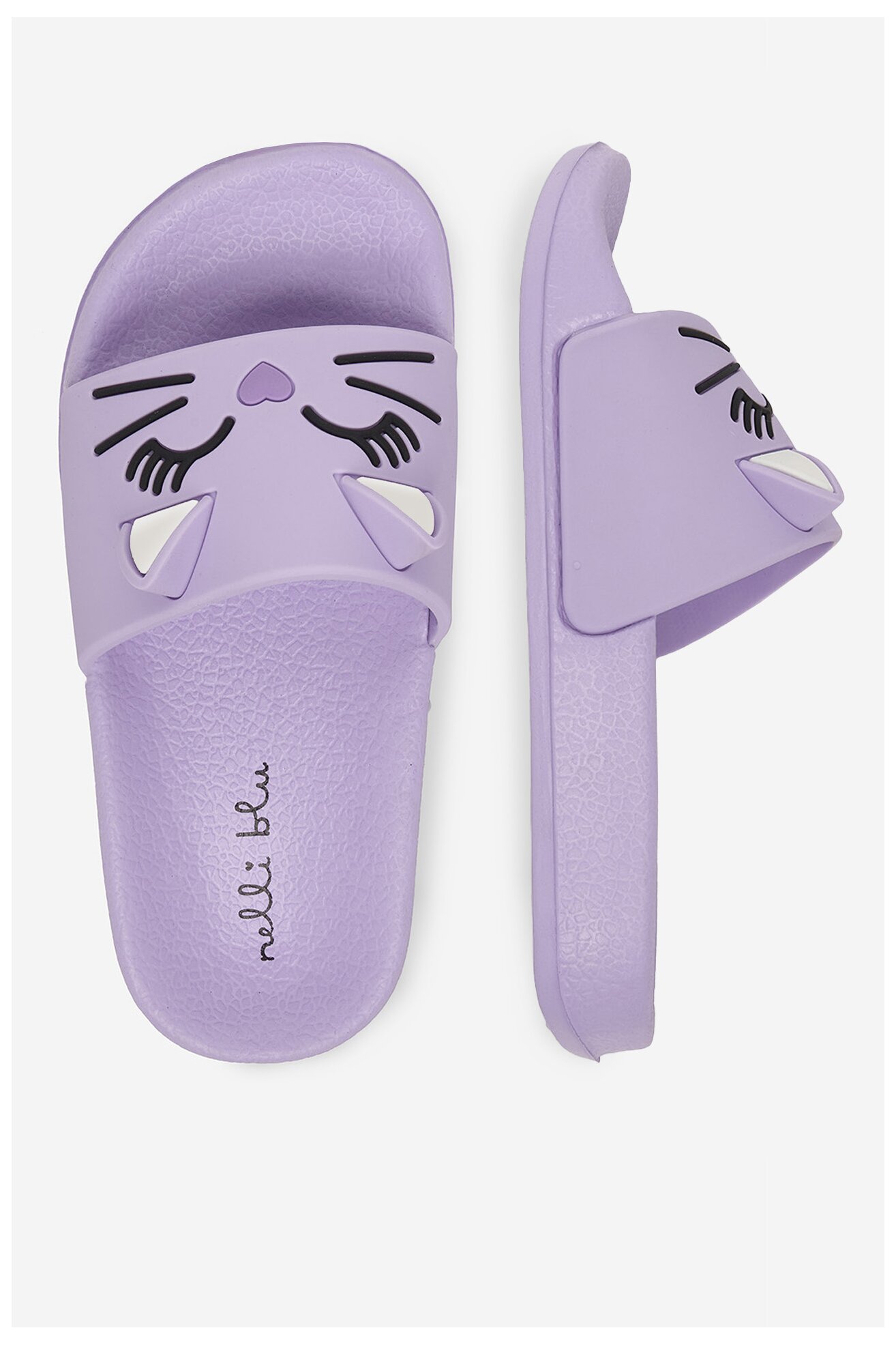 Klapki basenowe Nelli Blu P3040014K Fioletowy