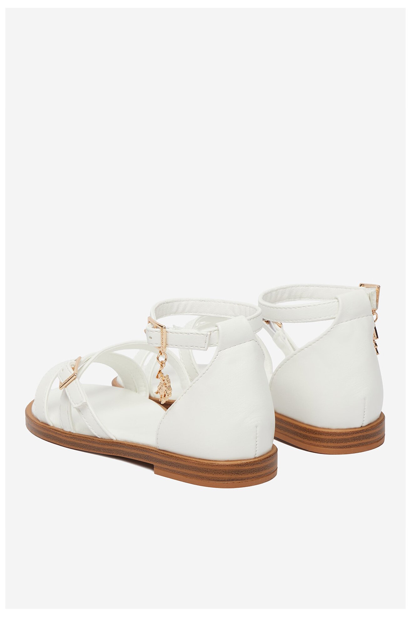 Sandały U.S. POLO ASSN. EO-ANGE001K/6Y1 Biały