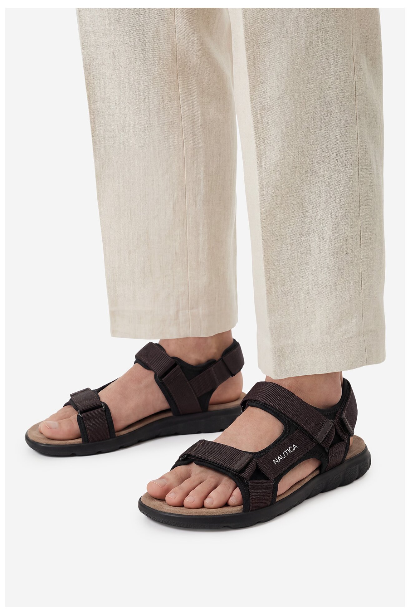 Sandały NAUTICA CEO-RINO-01 MBS Brązowy