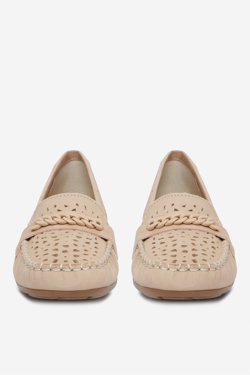 
                Rieker - Mokasyny skórzane - 5906751767320