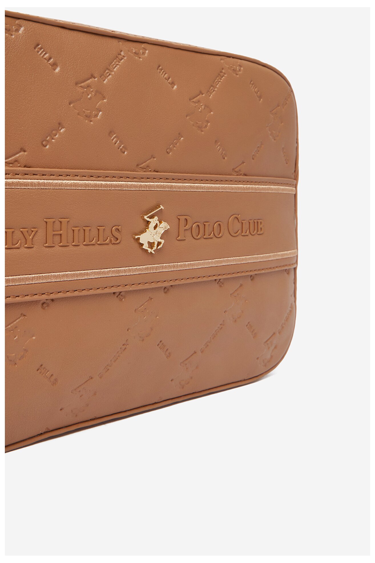 Torebka Beverly Hills Polo Club EO-BHPC-L-013-09 Camel