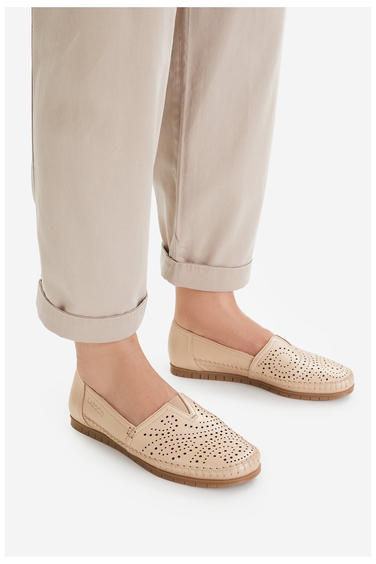 Мокасини Lasocki CEO-WB-MADONNA-12 БЕЖОВ