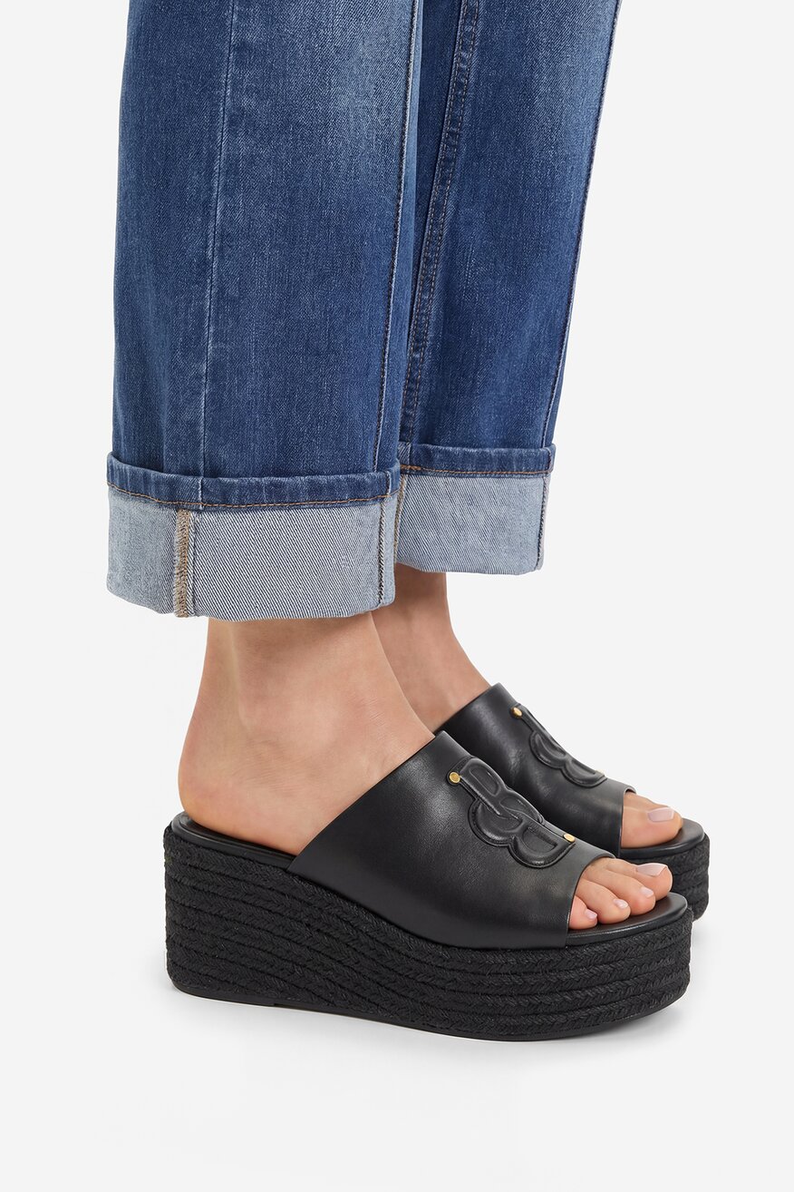 
                Badura - Espadryle skórzane - 5906751818084