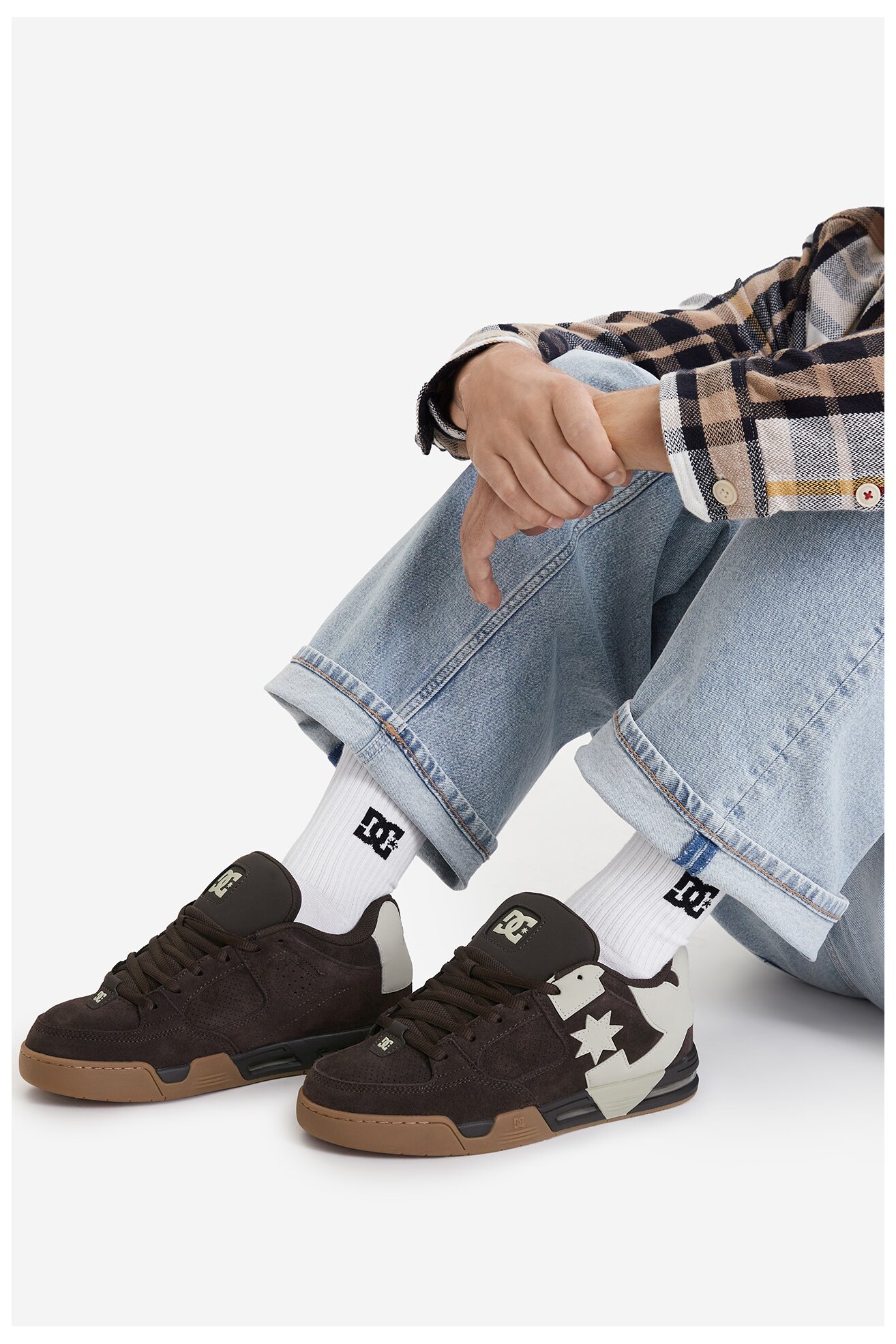 Кросівки спортивні DC Shoes EO-COMMAND SE DC03287210 КОРИЧНЕВИЙ
