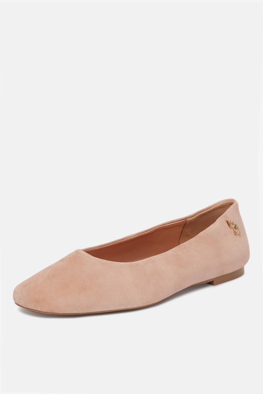 
                U.S. POLO ASSN. - Baleriny skórzane - 5906751922286