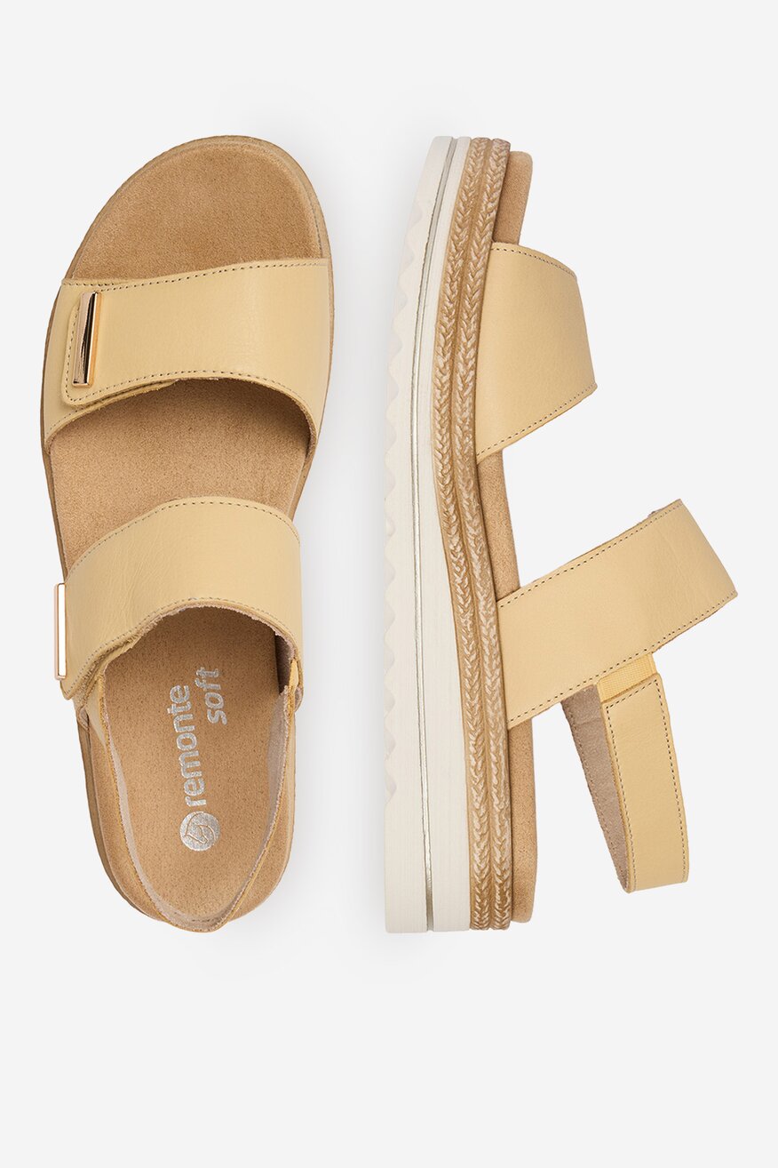 
                Сандали Remonte СВЕТЛОЖЪЛТ - 5906751736265