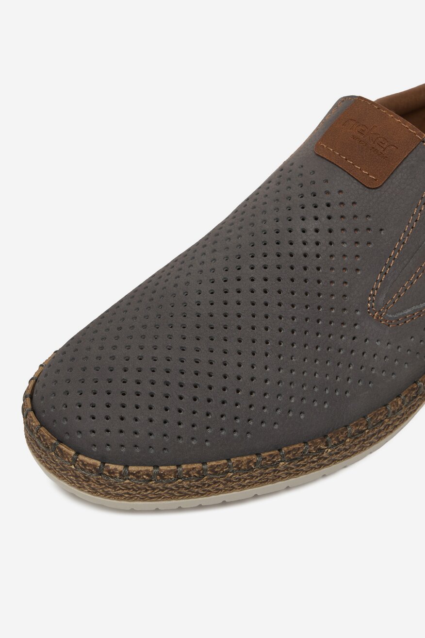 
                        Półbuty Rieker CEO-B5258-40 Szary ciemny - 5906751773543