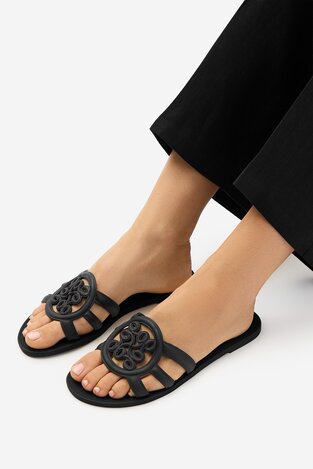 Шльопанець NINE WEST CEO-CT1120 ЧОРНИЙ