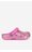 Klapki basenowe Crocs C-BAYA GLITTER CLOG T 207014-7AA Różowy