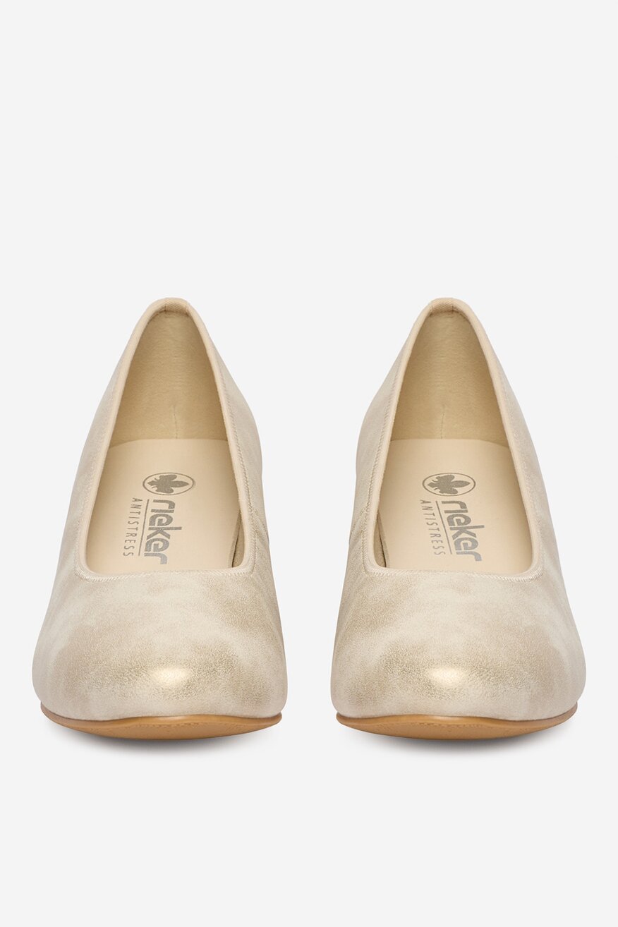 
                Елегантни обувки Rieker ЗЛАТИСТ - 2230092738774