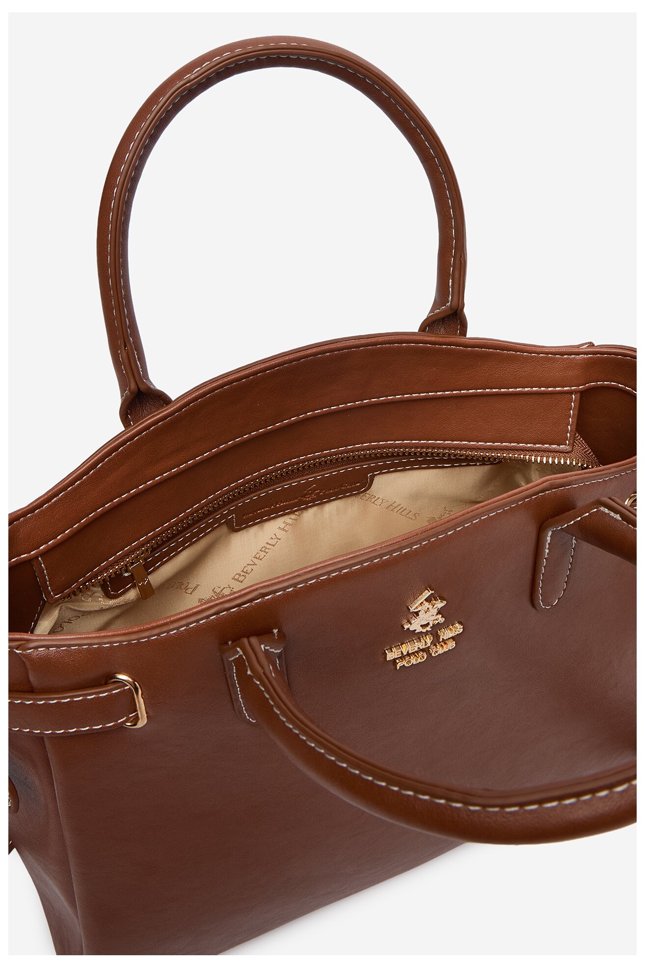 Torebka Beverly Hills Polo Club EO-BHPC-C-009-09 Brązowy