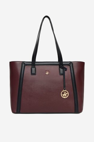 Сумка З Ремінцем Beverly Hills Polo Club CEO-BHPC-L-007-08 БОРДОВИЙ
