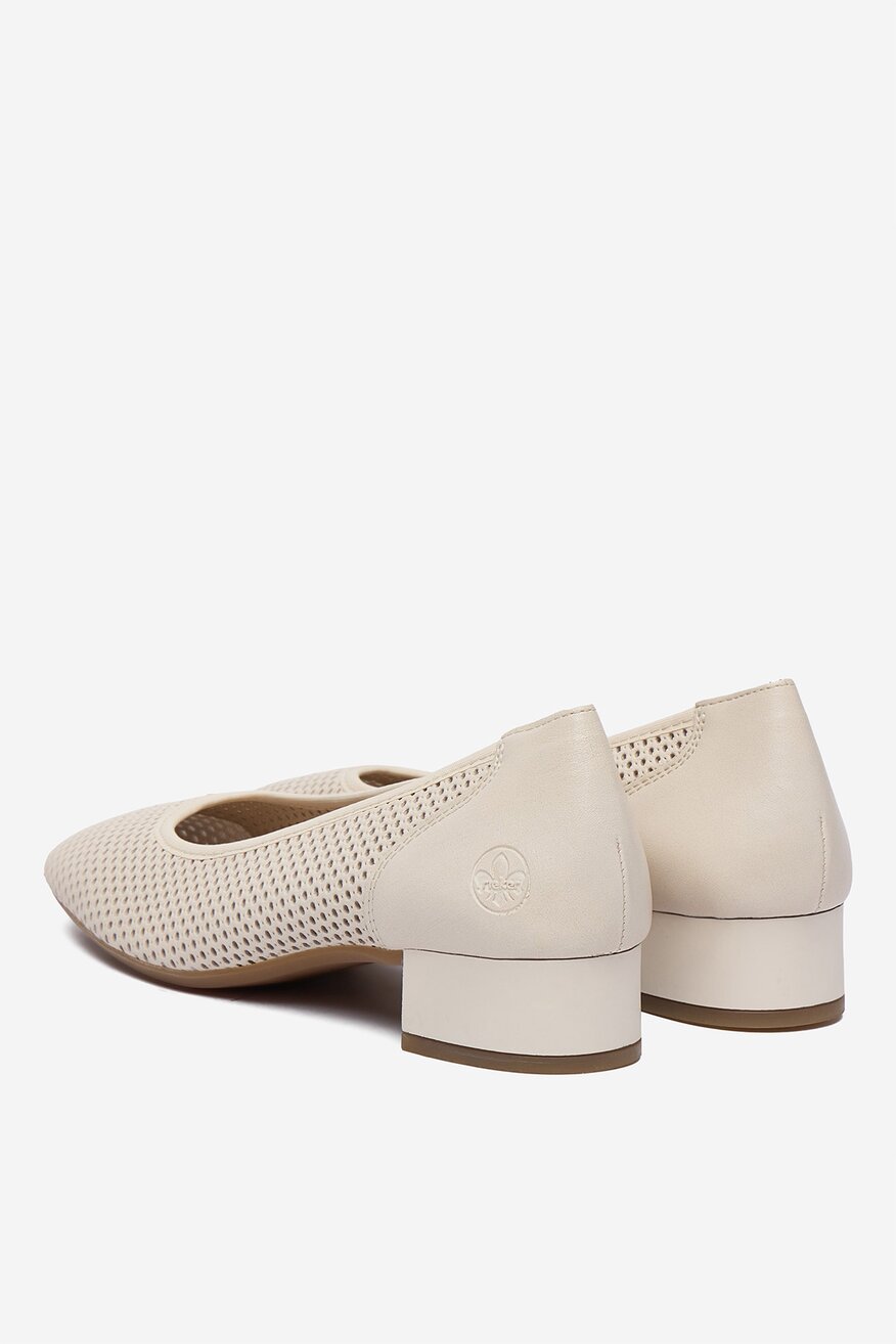 
                Rieker - Czółenka skórzane - 5906751831168