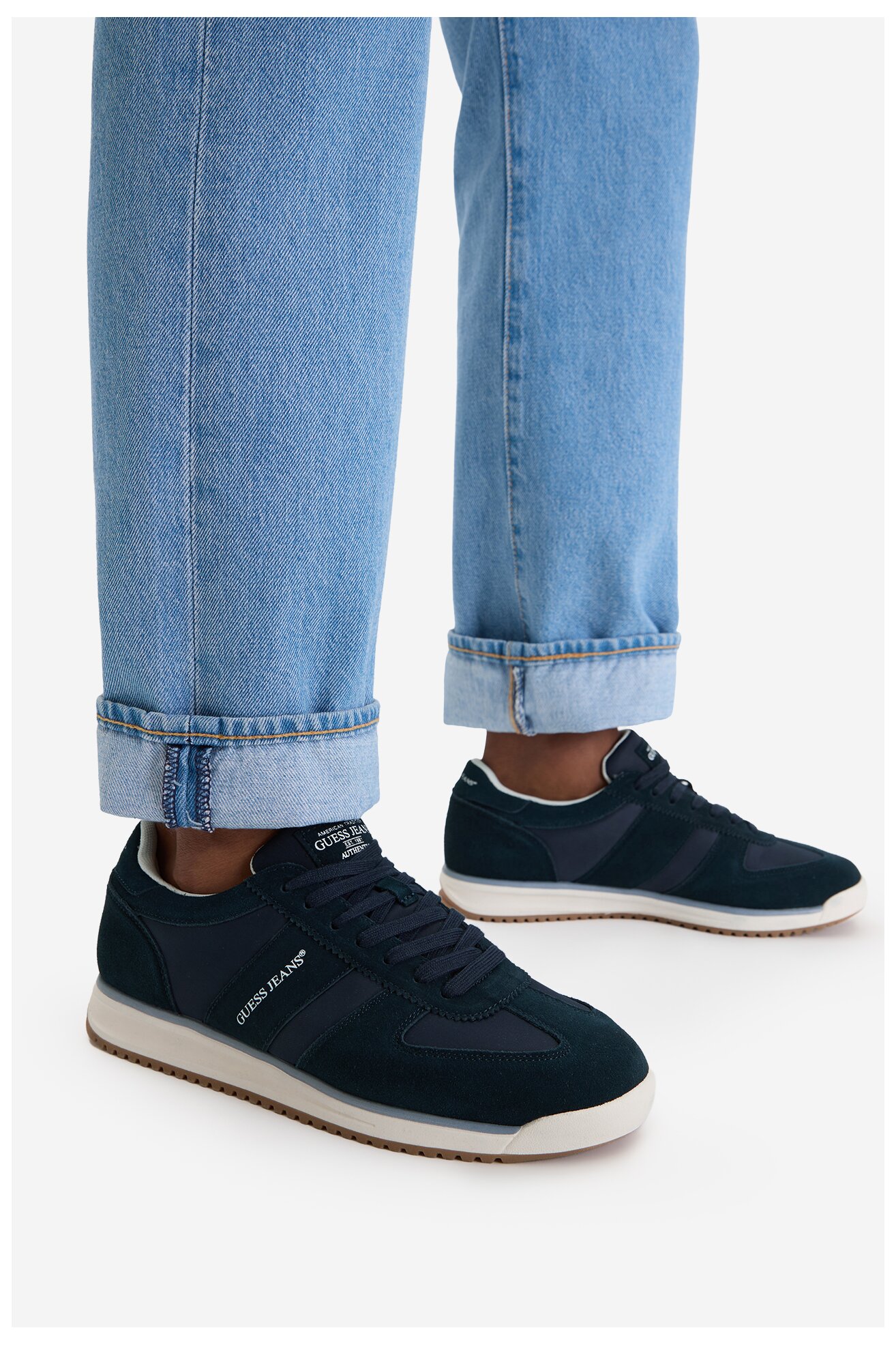 Кросівки GUESS JEANS EO-DELAND-01 WE ТЕМНО-СИНІЙ