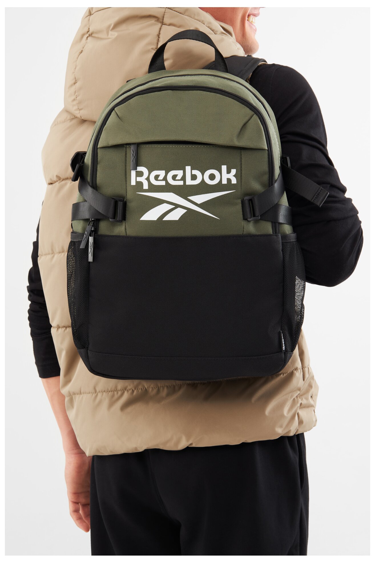 Ranac Reebok CWBEO-RBK-025-CCC-05 TAMNO BEŽ