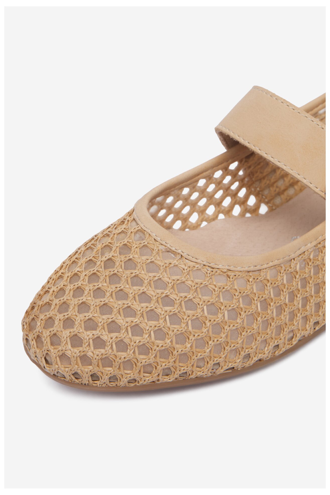 Baleriny Remonte CEO-D0K17-20 Beżowy