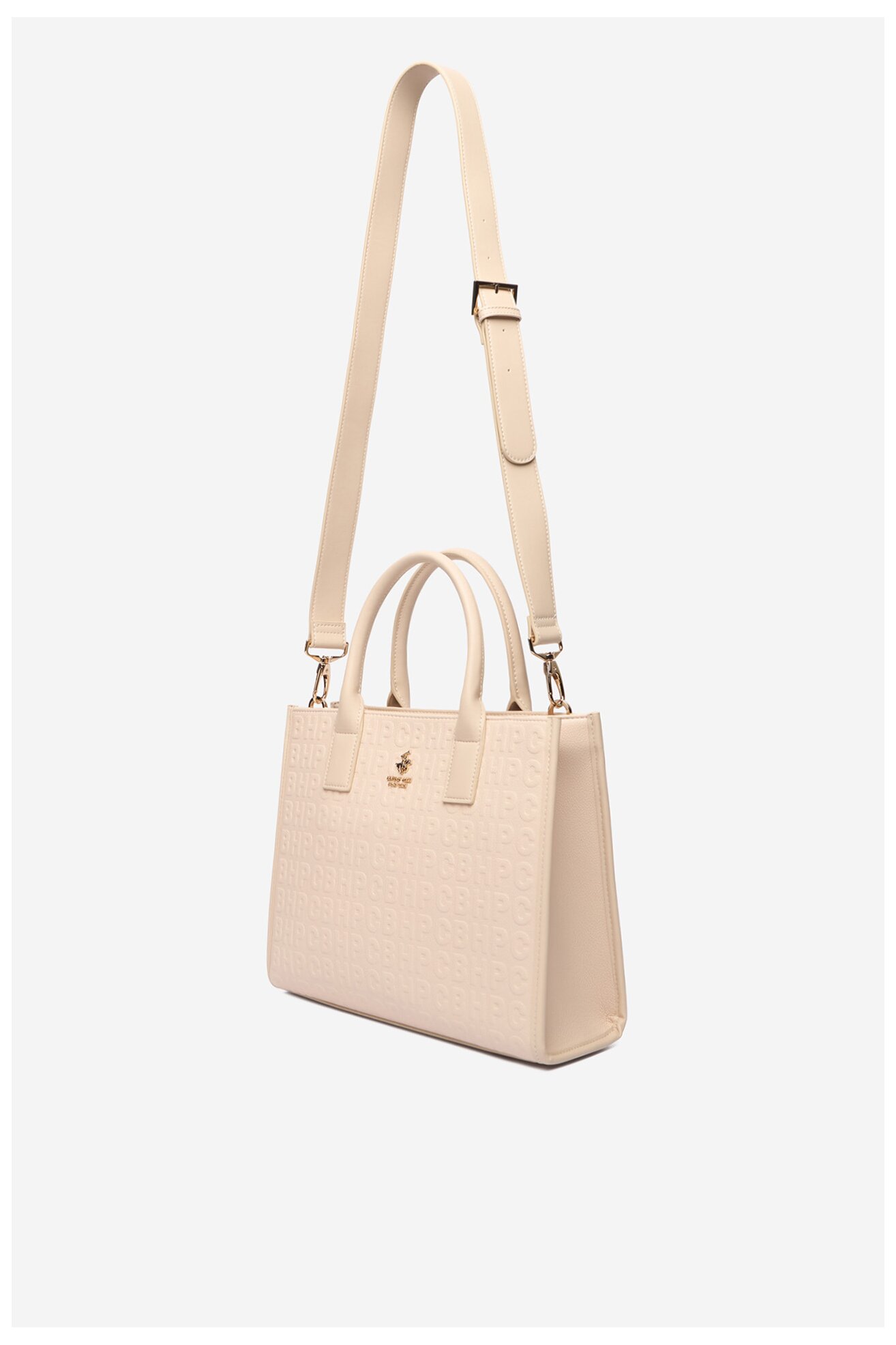 Torebka Beverly Hills Polo Club EO-BHPC-S-002-09 Ivory