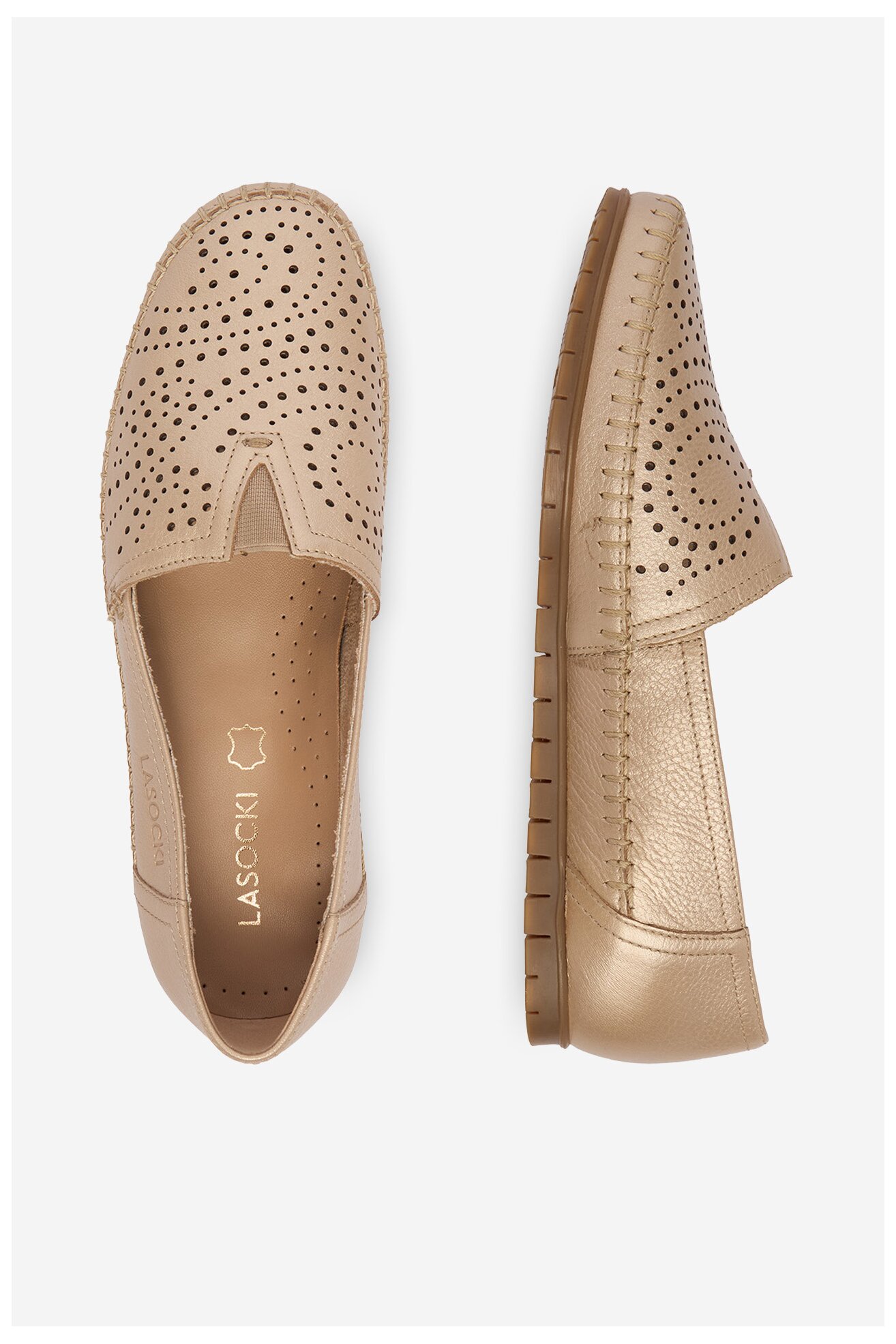 Мокасини Lasocki CEO-WB-MADONNA-12 БЕЖОВ