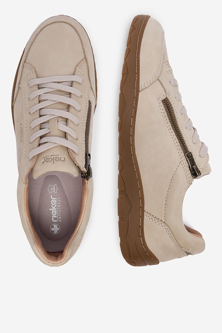 
                Rieker - Sneakersy skórzane - 2230092742405